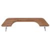Teak Handrail 12 Inch Single Loop Handle Ergonomic Weather Resistant Wood Marine RV Boating Armrest Accessories