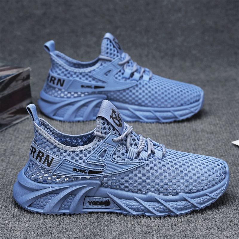 CYYTL Summer Shoes For Men Sneakers Casual Mesh Outdoor Sports Breathable Tennis Running Hiking Luxury Designer Platform Loafers