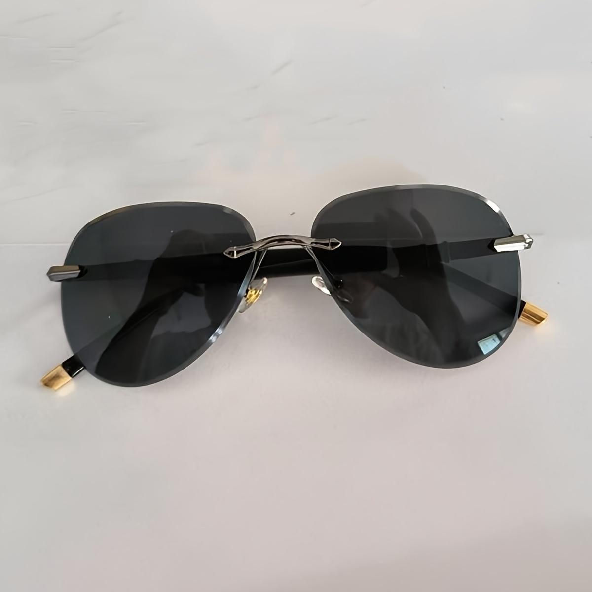 Солнцезащитные очки Explosions Trimmed без оправы Trend Мужские солнцезащитные очки — фото 9