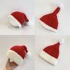 Stylish Knitted Santa Hat Cute Christmas Beanie for Children Soft & Comfortable Winter Headwear Lightweight Hat Wools