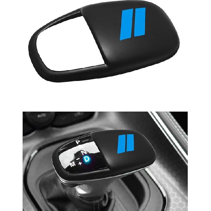 Gear Shift Knob Head Cover Trim For Dodge Charger Accessories 2015- Challenger 2015- 2024 Durango 2016-2026 Interior Shell Ert Decoration Protector