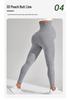 European & American High-Waist Maternity Yoga Pants: Seamless, Elastic, Butt-Lifting Sportswear