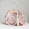 New New Chinese Style Handbag for Women with Cheongsam Bag, Ancient Hanfu Mouth Gold Small Bag