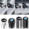 BBIZ5 4Pcs Car Wheel Tire Air Valve Caps Stem Cover with Color Brand Logo For BMW X1 X3 X5 F31 F30 F10 F11 E70 F25 F01 F02 F26 F23 F45
