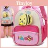 Kids School Bag With Cartoon Bee Design And Lightweight Nylon For Preschool