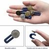 5Pcs Metal Button Extender for Pants Jeans Free Sewing Adjustable Retractable Waist Extenders Button Waistband Expander