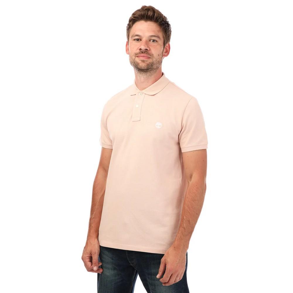 Timberland Men's Miller River Pique Short-Sleeved Polo Shirt