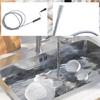5Piece Drain Unclogging Kit 118 Inch Spirals 61 Inch Brush 19.7 Inch Snake Suitable for Bathroom Kitchen Household Pipes