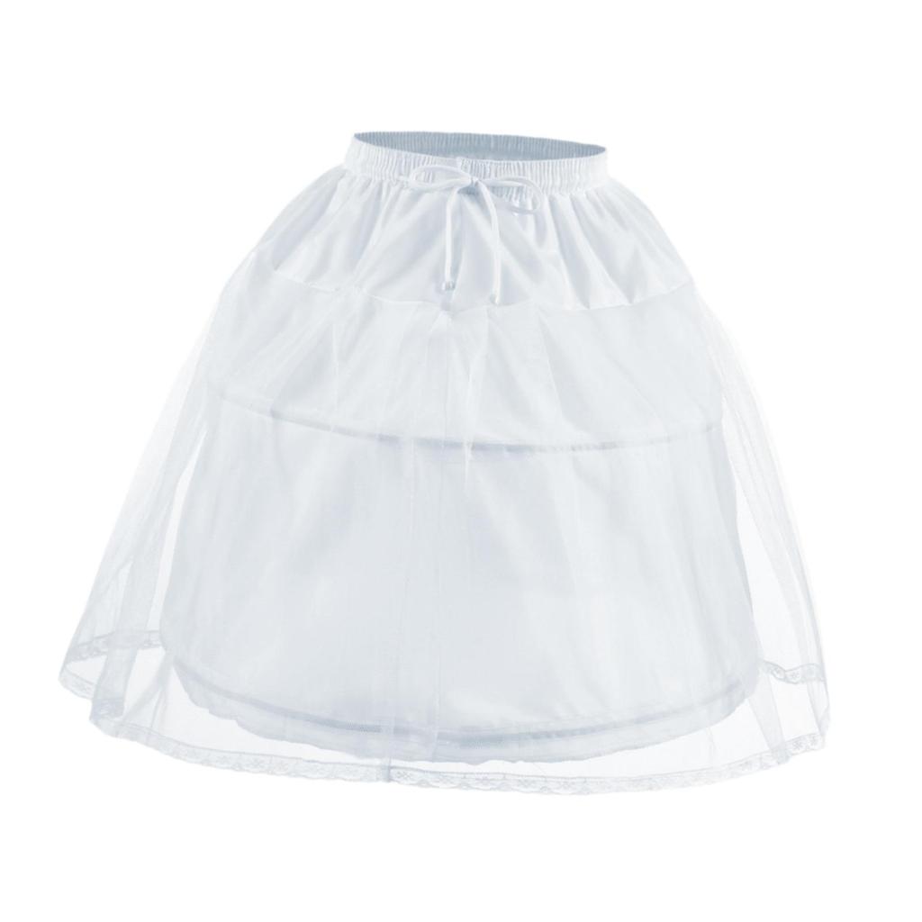 Crinoline Dress with Petticoat for Girls, Ideal Prom, Cosplay Parties And Princess Dresses.