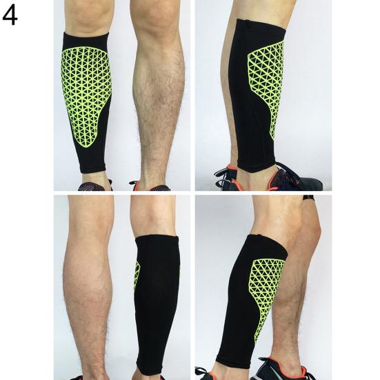 1Pc Sports Unisex Running Bicycle Compression Socks Leg Calf Support Sleeve Brace