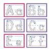 1 Set Kids Alphabet Flash Cards 26 Letters Tracing Practice Card Toddlers Boys Girls Educational Dry Erase ABC Preschool Learning Flashcard