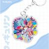 Acrylic Key Buckle for Helluva Boss Moxxie Millie Stolas Beelzebub Stella Anime Theme Acrylic Creative Keychain Pendant Gift