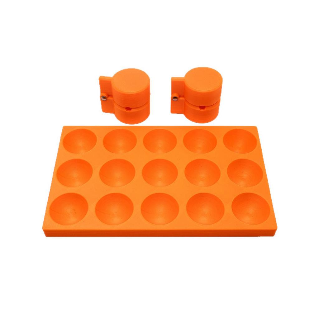 Silicone Half Sphere Mold Tray for Baking 15 Cavities Flexible Nonstick Cake Mold for Spherical Desserts and Chocolate Making