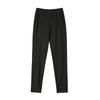 Plus Size Women's Fall New High Waisted Straight Tube Slim Casual Elastic Waist Pants