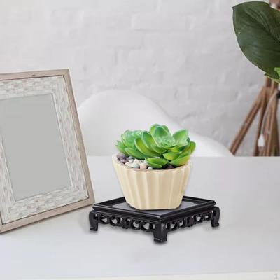 Fischglas Stehen Anlage Hocker Pflanzer Mehrzweck Bonsai Rack Vase Blumentopf Display