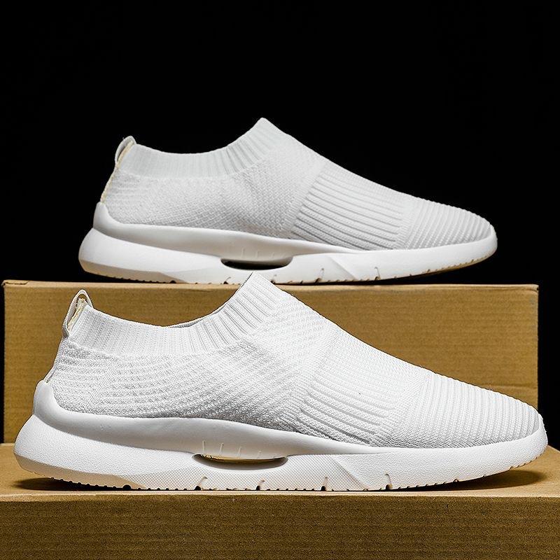 

20252025 Independent Station 2025 Mesh Sports Men s Shoes One Pedal Lazy Shoes Socks Shoes 47