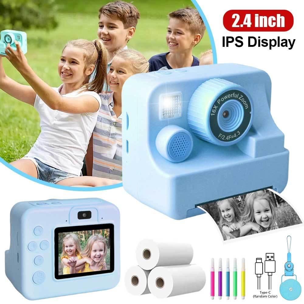 

G 10058 Kids Portable Print Camera синий