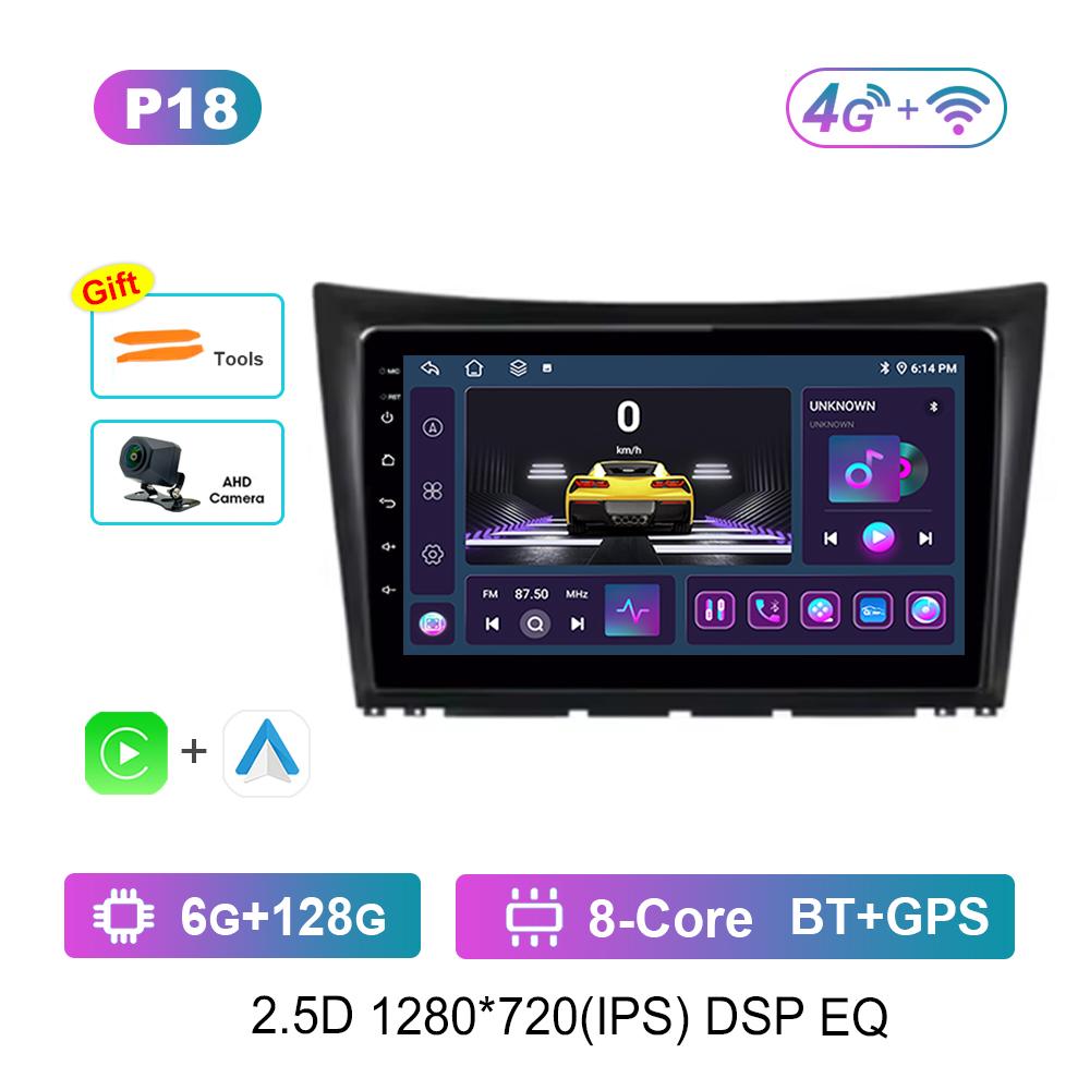 Android System Car Video Multimedia Player for Dongfeng S30 H30 Cross 1 2011 - 2018 Navigation GPS WiFi 4G Bluetooth IPS Screen