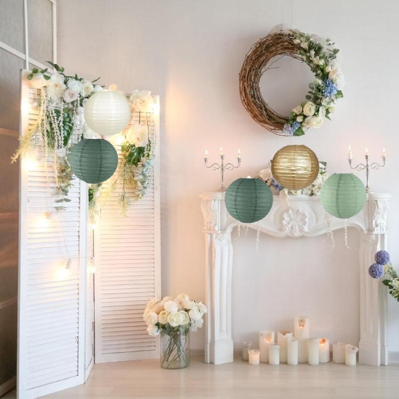 15pcs Intimate Paper Light for Wedding Decorations Party Supplies with Multiple Models Chromaticity