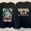 Stray Cats Banda Gira del 40 Aniversario Camiseta Negra 2 Caras Tallas S a 5XL CK113 Camiseta Unisex