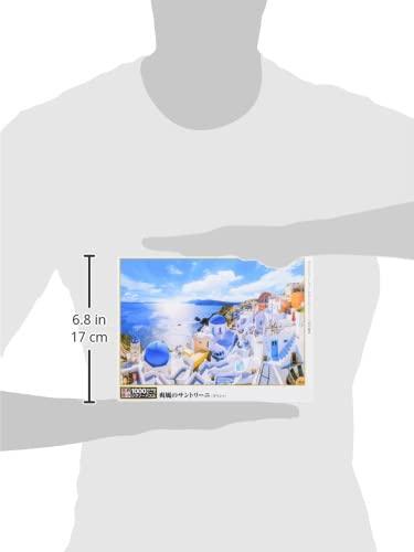 [Made in Japan] Beverly 1000 Micro-Piece Jigsaw Puzzle, Refreshing Breeze of Santorini (26 x 38 cm), M81-633