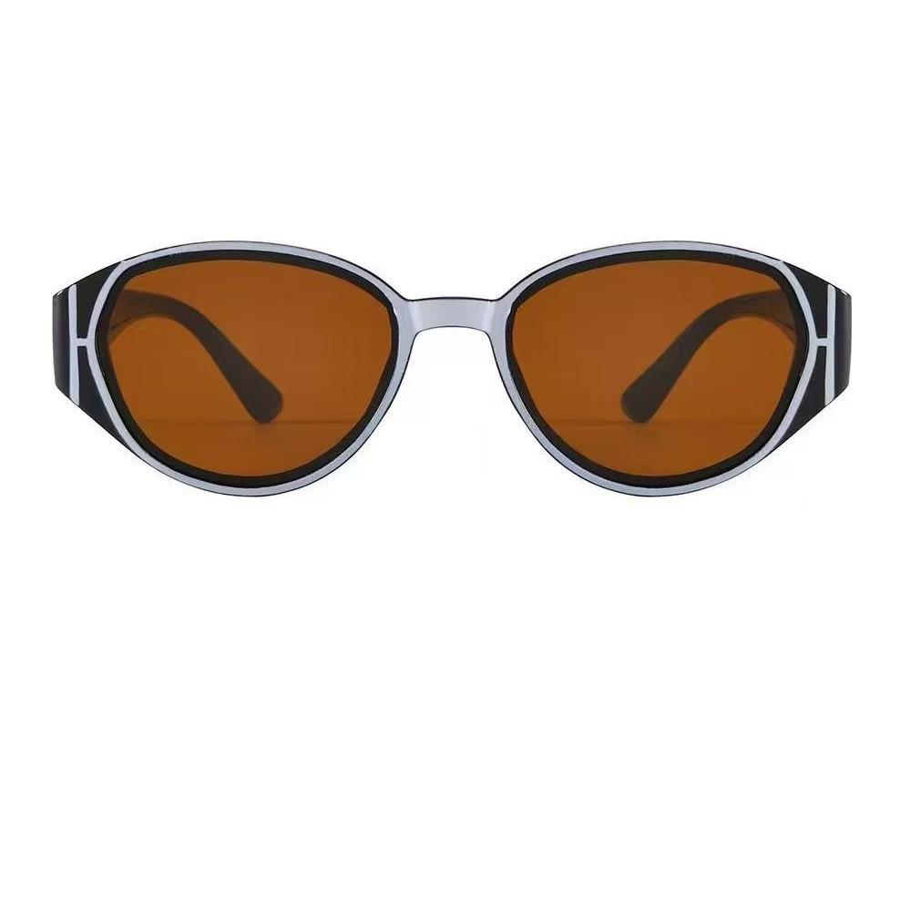 Children'S Sunglasses Personalized Cat Eye Uv Protection Baby Glasses Retro Advanced Sunglasses