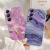 Capa de silicone macia de mármore para Xiaomi Redmi Note 13 Pro 13C Poco M6 Samsung A35 A55 M35 S24 Huawei Honor 200 iPhone Câmera protetora à prova de choque