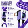 66W Fast Charging Right Angle Charging Cord Right Angle Digital Display Cable  Laptop Charging