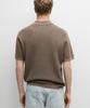 Masimodutti Textured 100% Cotton Polo Shirt