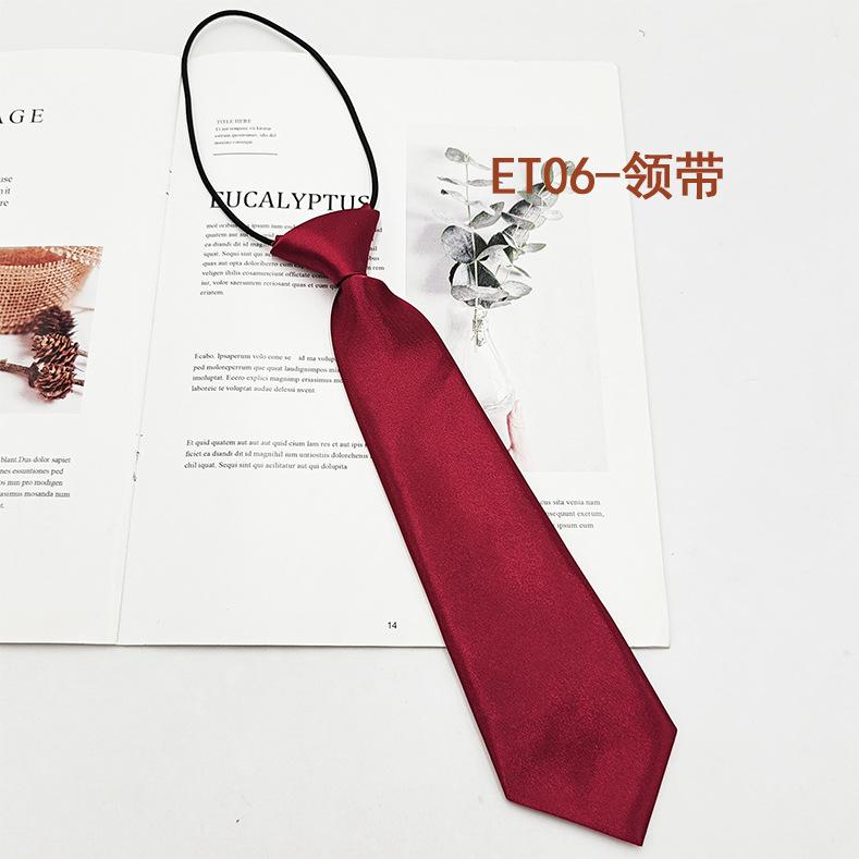 Kinder Krawatten Fliege Set, Grundschule Mittelschule Schüler Einfarbig Gestreift Krawatte Feder Fliege