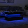 LED Coffee Table White 90 x 50 x 40 cm
