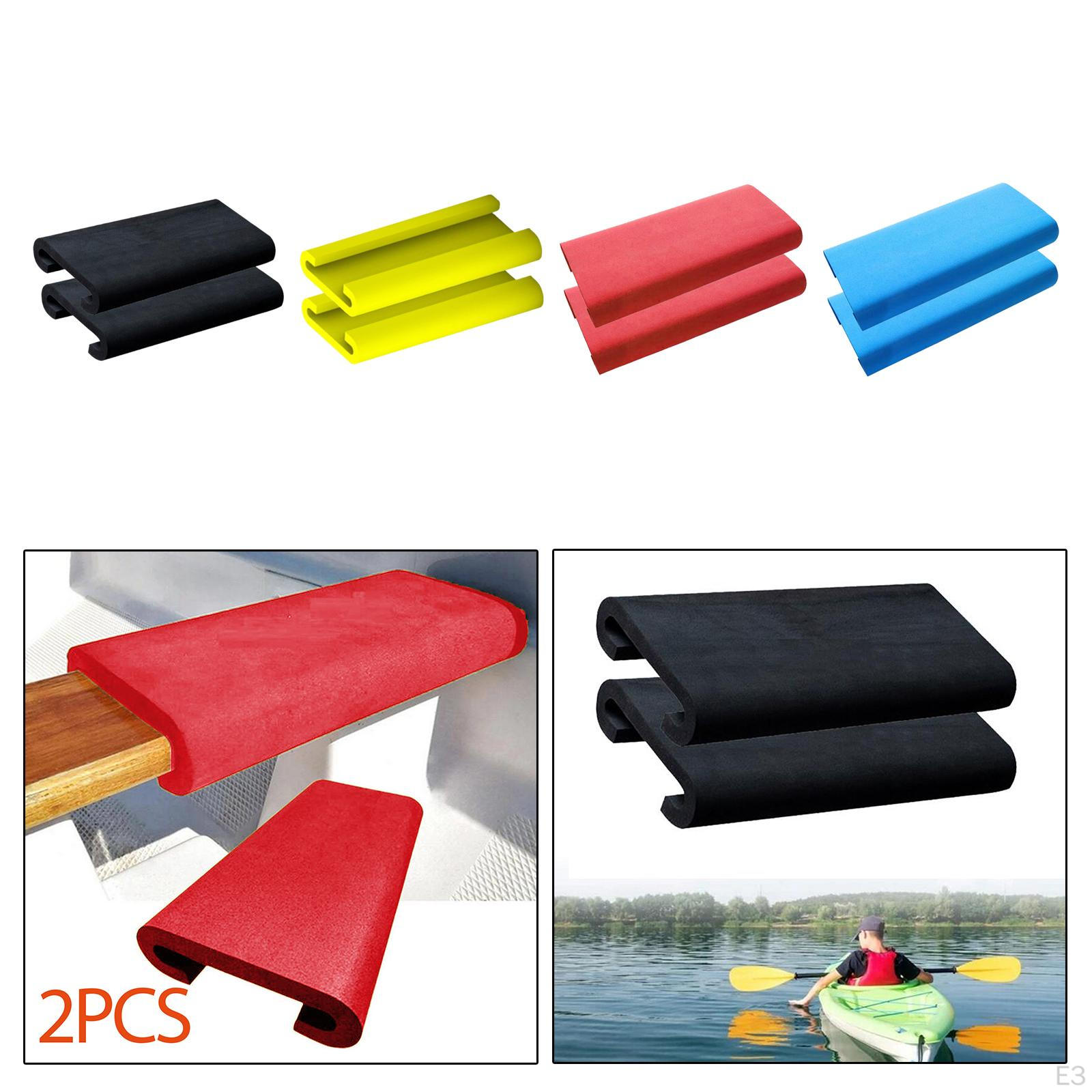 2 шт. весло для лодки-дракона из ЭВА 13 x 6 дюймов — фото 3