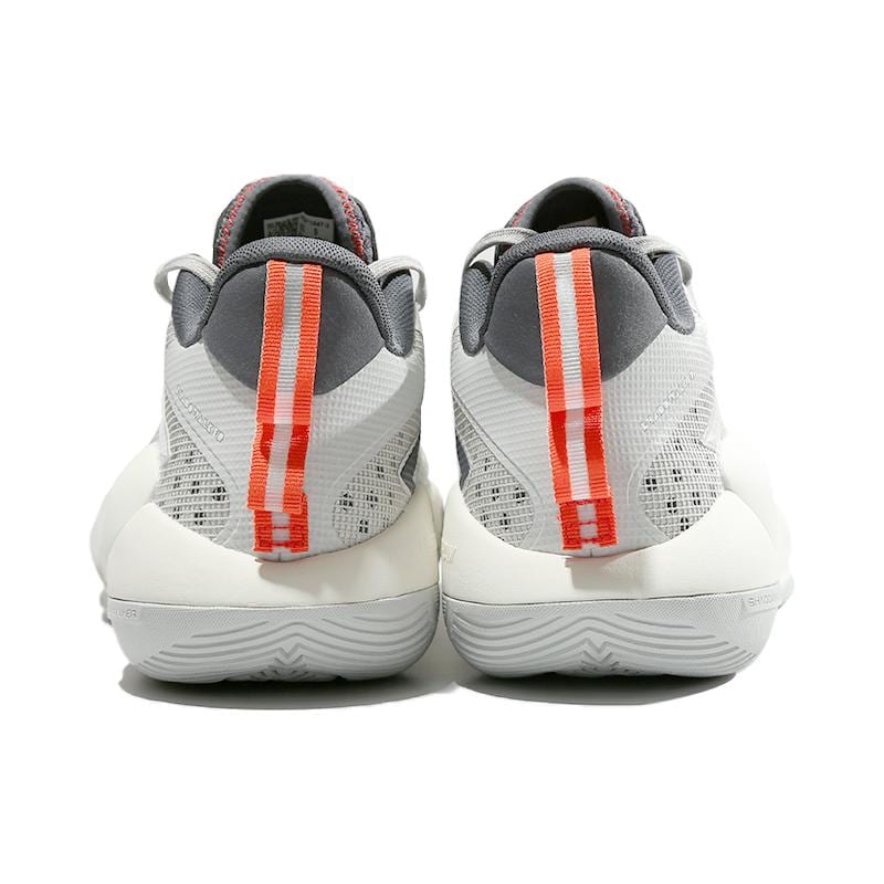 Li Ning Cushioning, Wear Resistant Low Top Basketball Shoes Men's Gray ABPS047-3