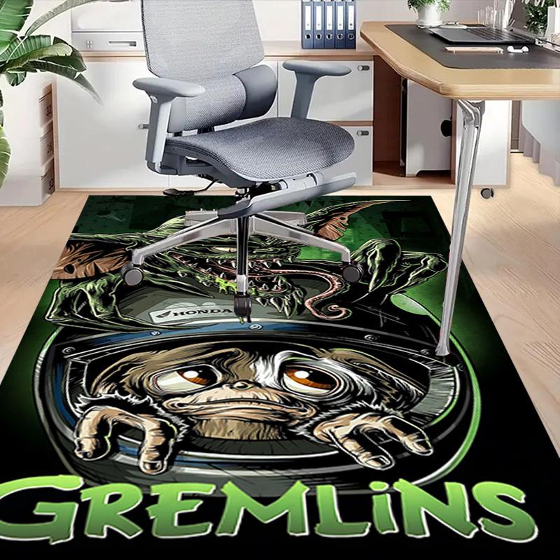1pc gremlins motorcycle Carpet, Office Rug Outdoor Mat Home Decor Area Carpet Festival