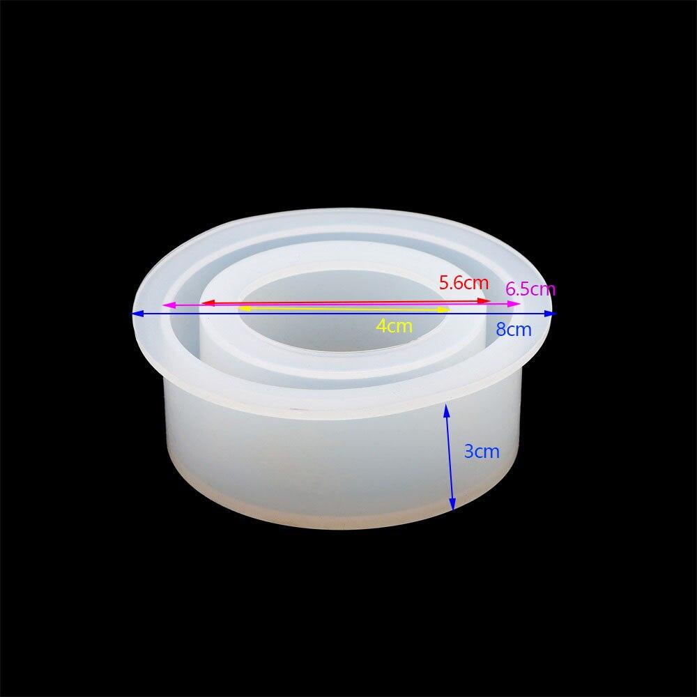 1 st Armband Harts Epoxiformar Blandad storlek Gjutformar Silikon UV Hartsformar Verktyg för gör-det-själv smycken Tillbehör
