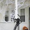 Realistic Plush Spider Creepy Furry Halloween Decoration Prop for Indoor Outdoor Yard Garden Haunted House Spooky Home Decor