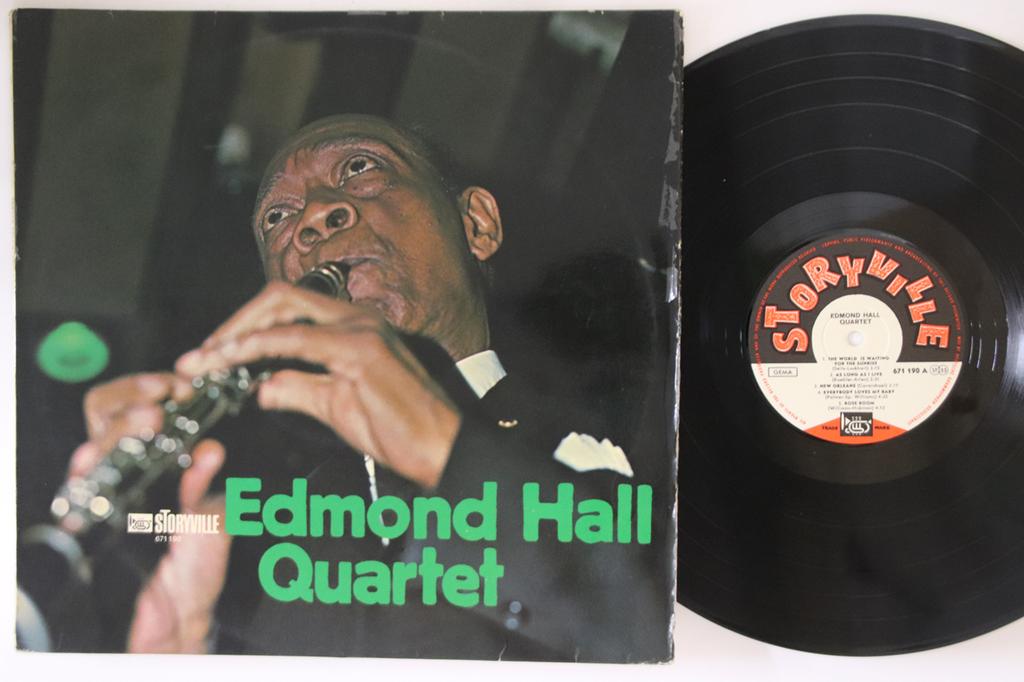 LP Record EDMOND HALL - Edmond Hall Quartet 671190 STORYVILLE Europe Jazz Used
