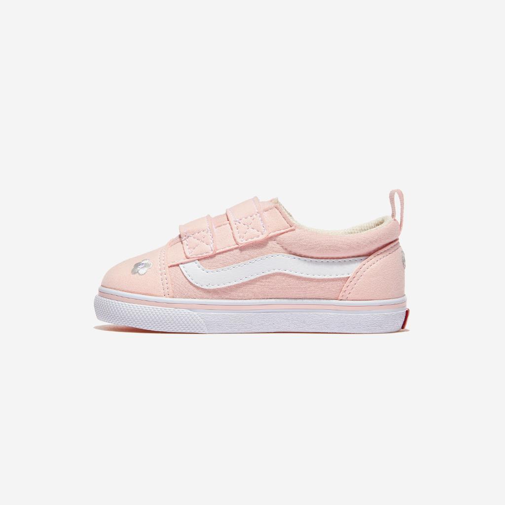 Vans Old Skool Toddler - Pink [V36TDL BLT EB.F-PNK/WHT/FLW]