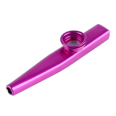 Kazoo in Metallo Alluminio Leggero Portatile Kazoo Partner Chitarra Flauto Strumento Musicale Regalo Viola
