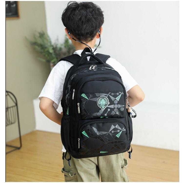 School Trolley Bag Roller Student Backpack 6 Wheels (31*20*46cm)ZRY8002
