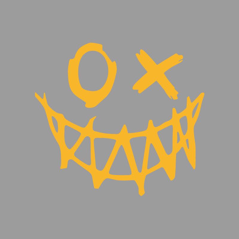 Autocolante hip hop cu fețe zâmbitoare amuzante și autocolante creative și amuzante pentru bara de protecție pentru fanii și iubitorii de desene animate, de înaltă calitate pentru mașini, camioane și motociclete