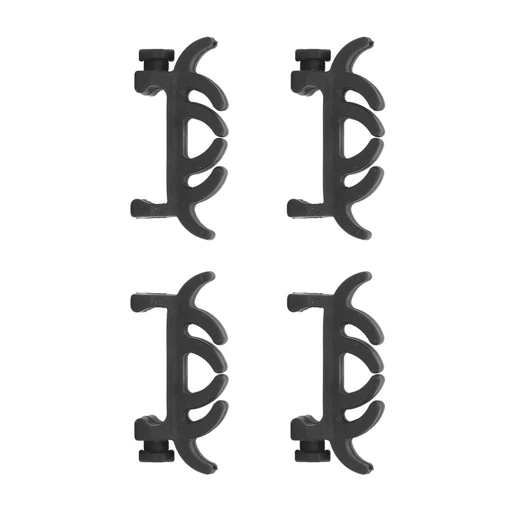 4pcs Rubber Bow Limb Dampeners for Compound Archery Bow Limbs Vibration Damper Stabilizer for Reduce