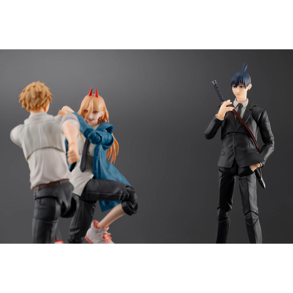 TAMASHII NATIONS SH. Figuarts Chainsaw Man Aki Hayakawa 155mm PVC & ABS Malt Actionfigur