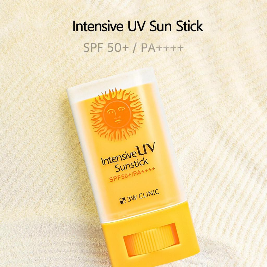 3W CLINIC Stick Solaire UV Intensif – Protection Solaire pour Usage Quotidien (20g 0.71oz)