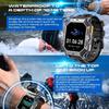 2025 New Smart Watch 1000mAh Battery 2.13 Inch AMOLED Screen Men Watch Compass 1ATM Waterproof Bluetooth Call Sports Smartwatch