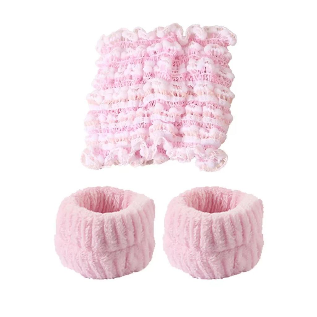 Washing Face Elastic Headband Stylish Elastic Headband with Hollow Design Non-slip Wide Hair Accessories for Women Twist Knitted