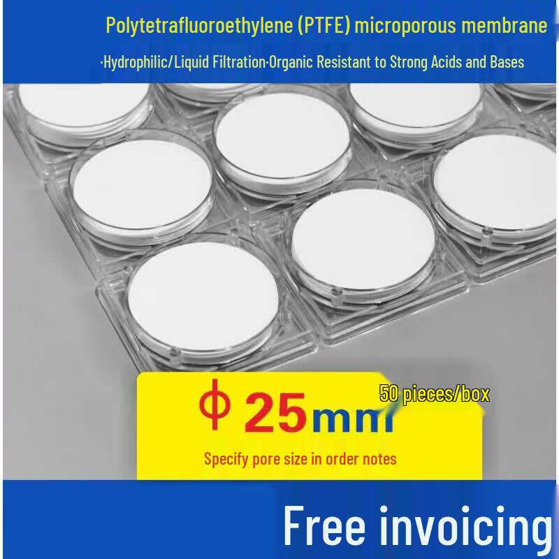Hydrophilic PTFE Microporous Filter Membrane