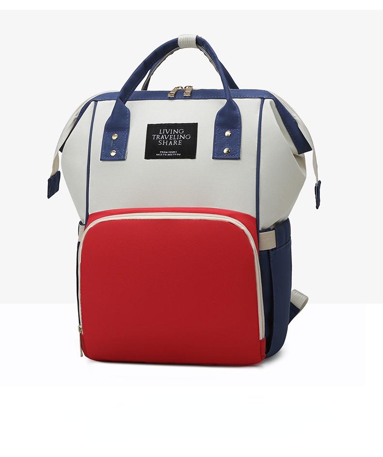Baby Diaper Bag Backpack Mommy Pregnant Bag Large Capacity Baby Diaper Package Travel Backpack Mom Breastfeeding Stroller Bag