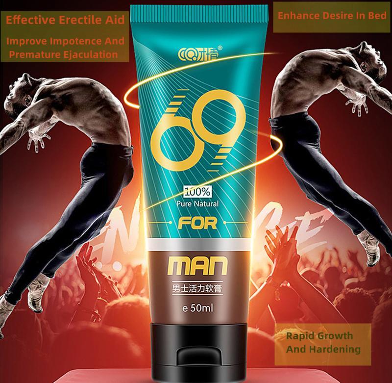 50 ml wasserlösliches Penis-Massagegel für Männer, Peniswachstumsverzögerung, Intimitäts-Gel-Gleitmittel