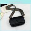 Vintage Mini Bag 2024 Winter Novelty Ethnic Style Women's Bag Wide Strap Fashionable Shoulder Crossbody Bag